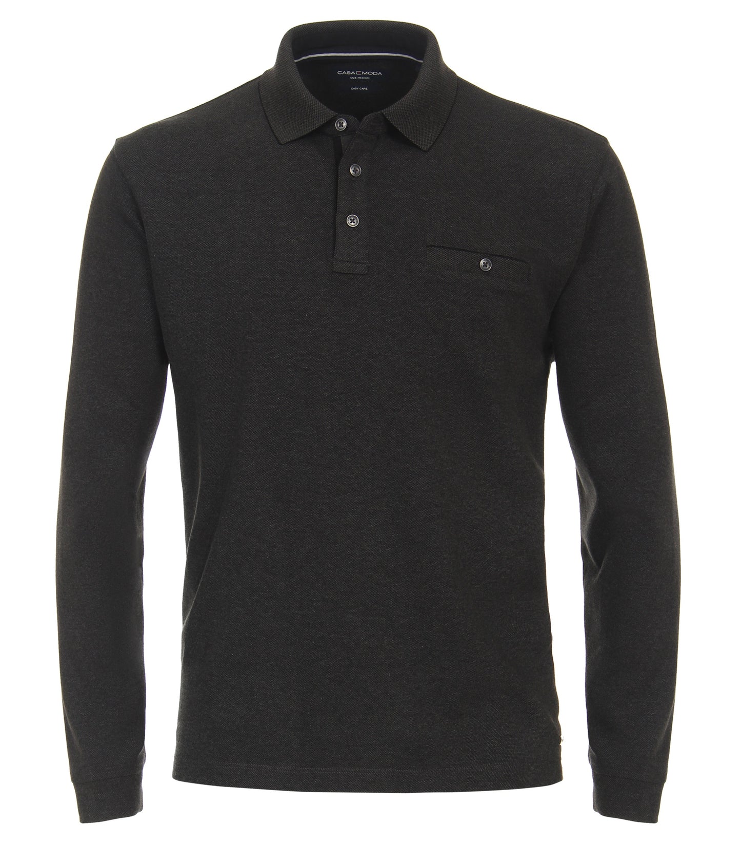 Polo-Shirt Langarm 368 tUErkis Bild 1