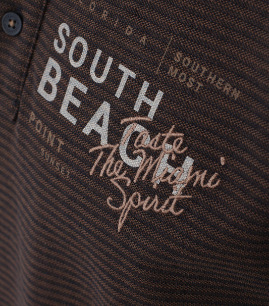 Polo-Shirt 678 beige Bild 2