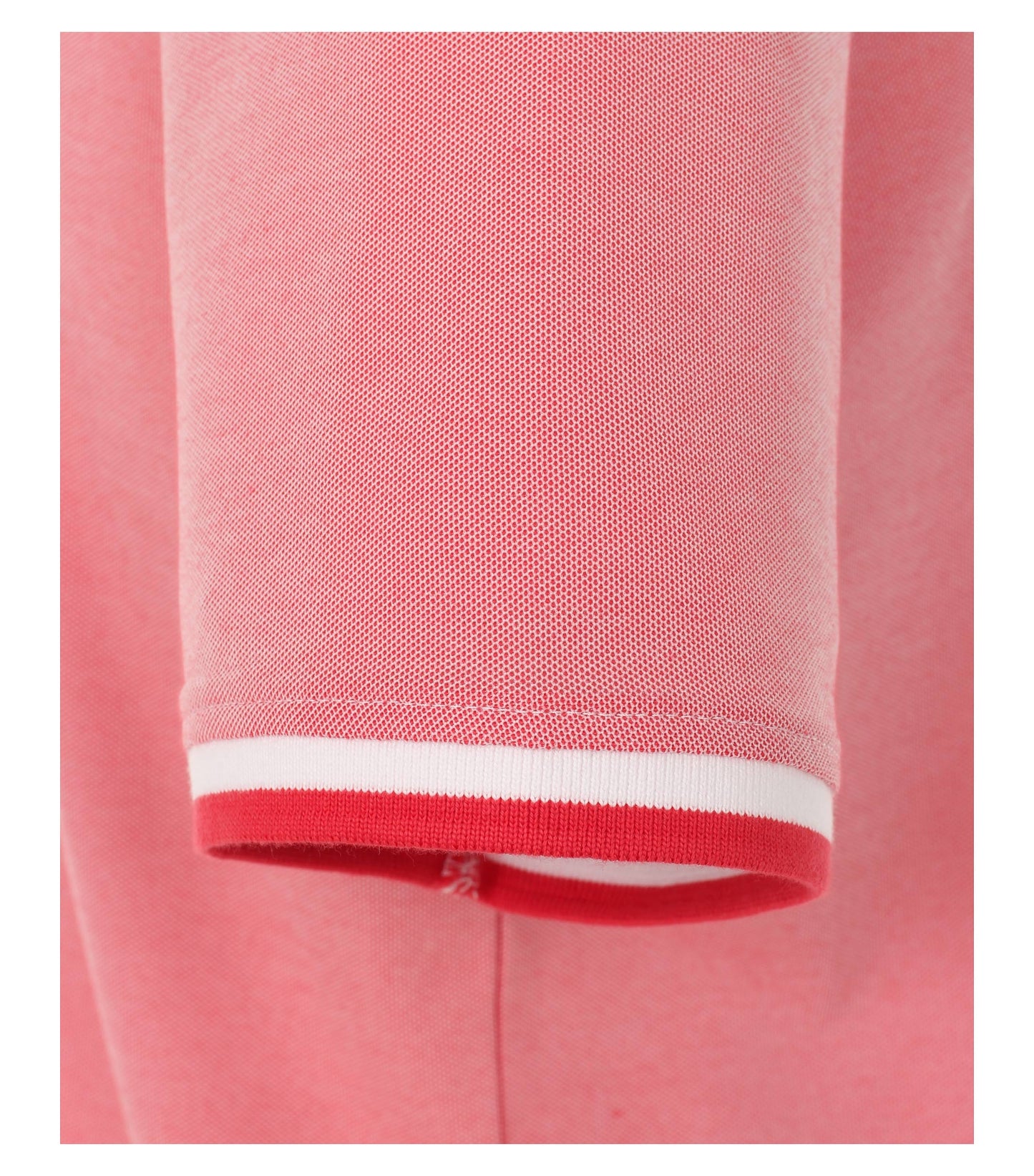 Polo-Shirt uni 429 rot Bild 2