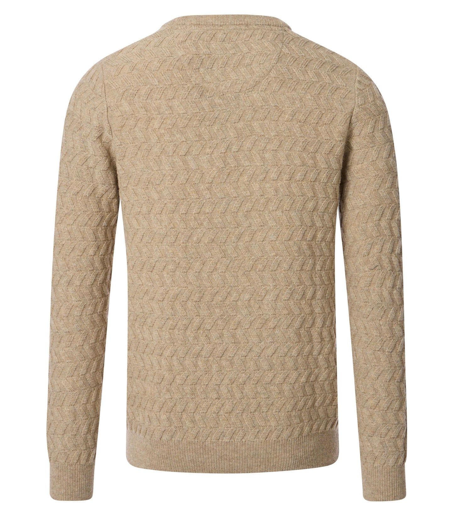 Pullover,O-Neck 665 beige Bild 3