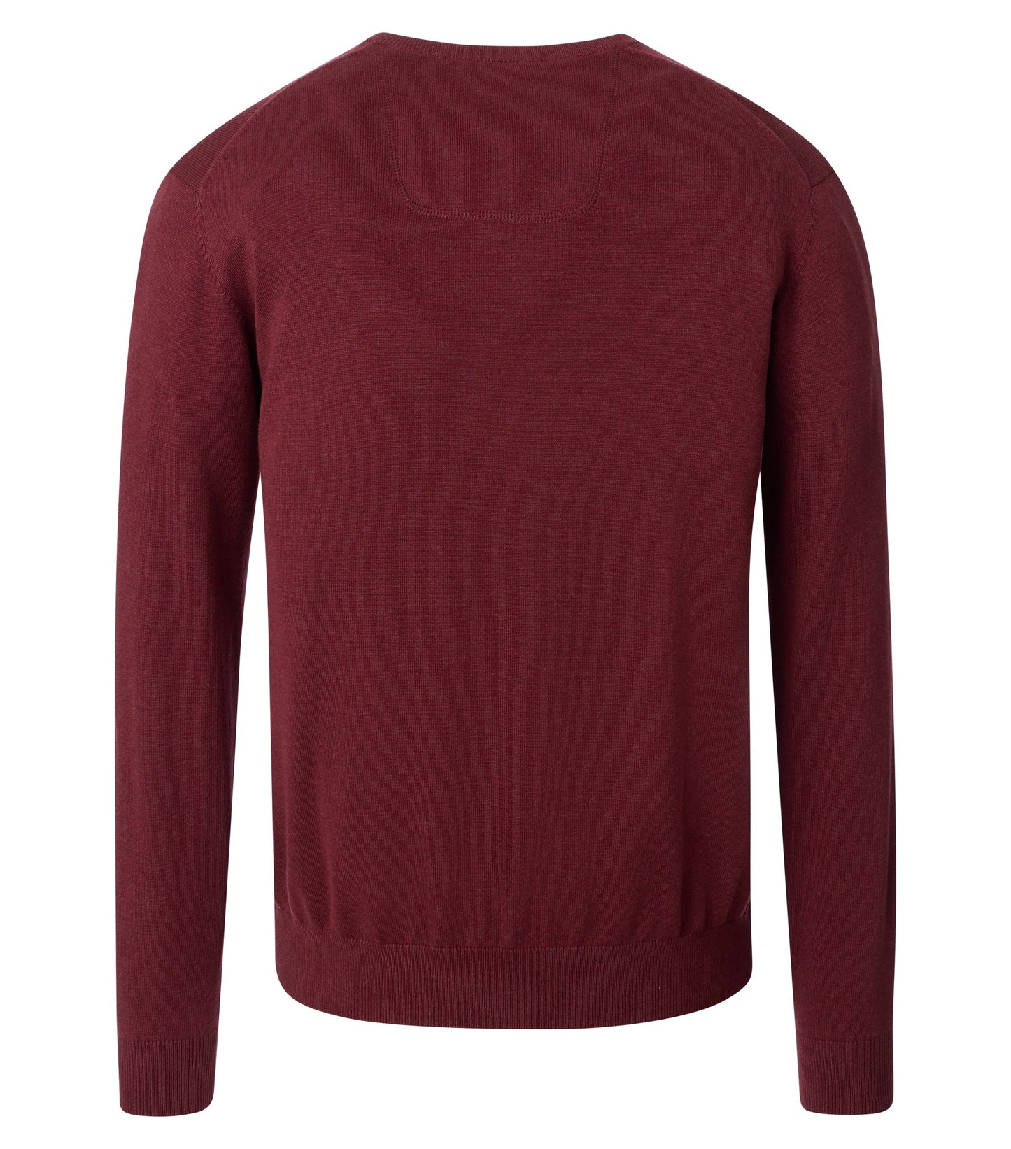 Pullover V-Neck NOS 485 rot Bild 3