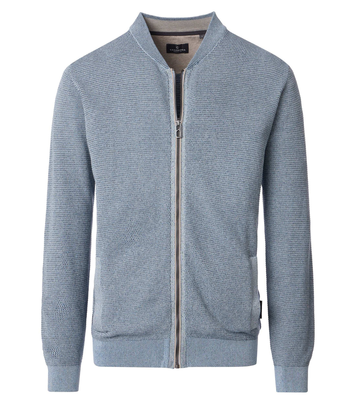 Strickjacke SNOS 122 blau Bild 1