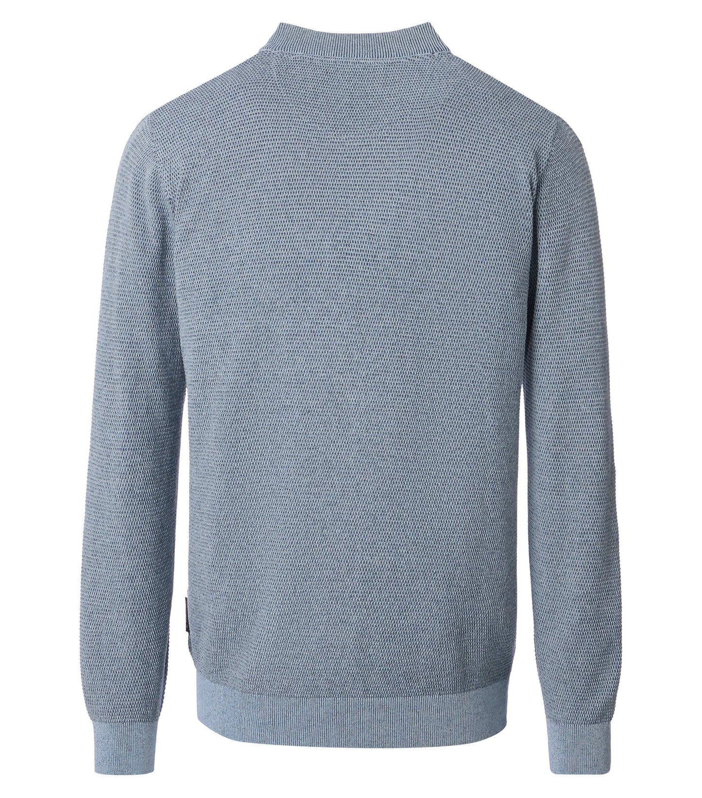 Strickjacke SNOS 122 blau Bild 3