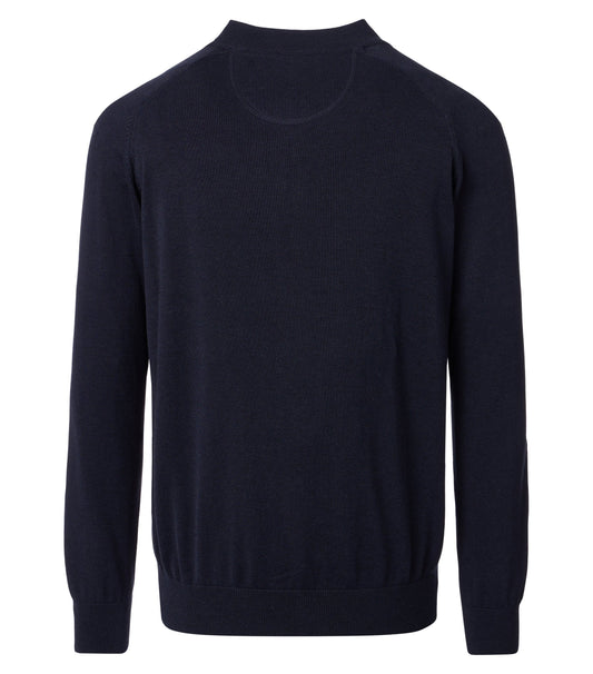 Strickjacke uni 004440 135 blau Bild 2