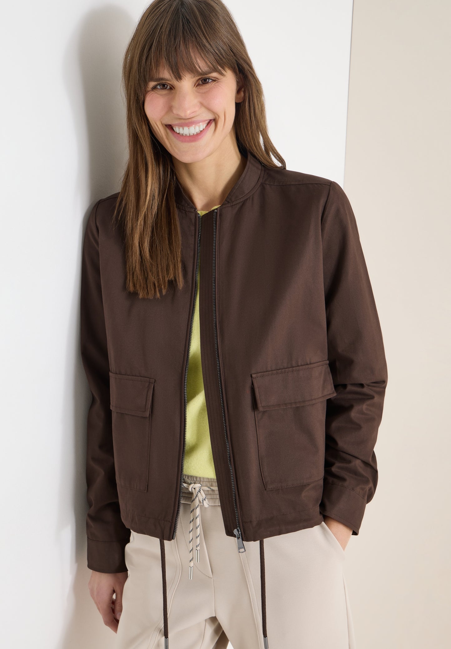Cotton Jacket macchiato brown Bild 7