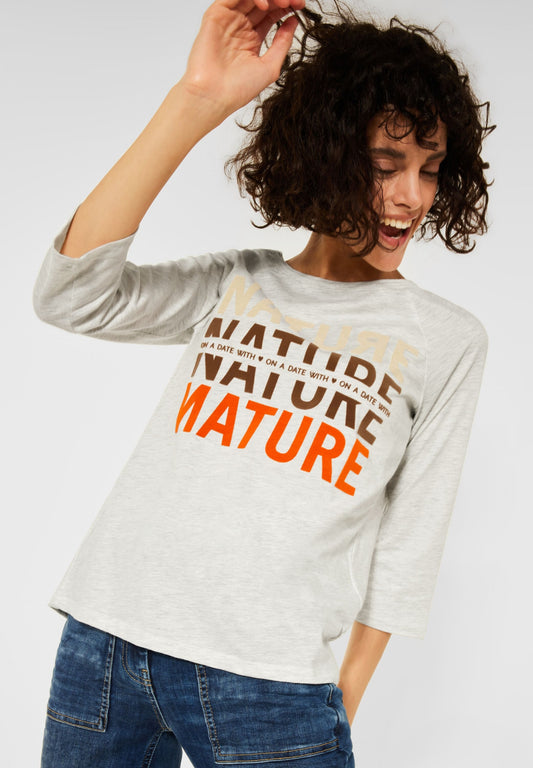 Flock FP Nature Raglan Shirt off white melange Bild 2