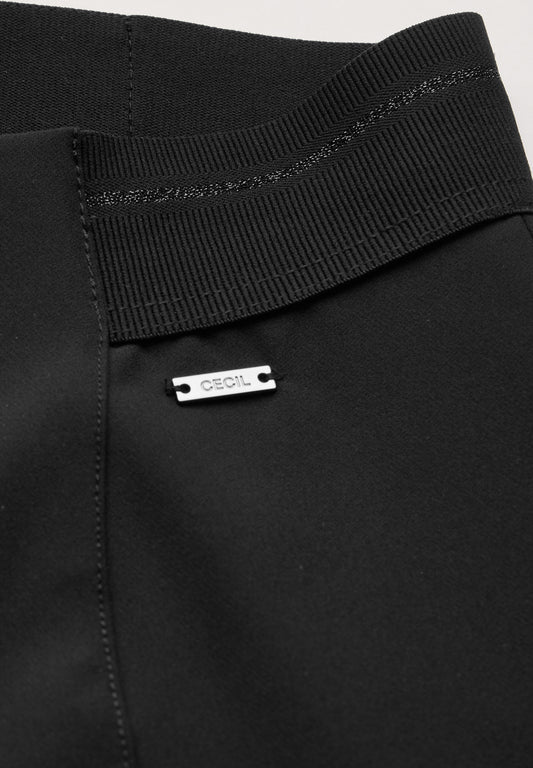 Hose mit Glitzer-Details Black Bild 2
