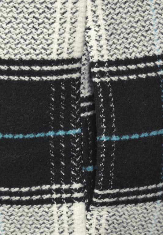 Karierte Übergangsjacke Black Bild 2