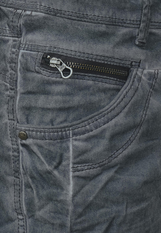 Oilwash Hose New York dark silver Bild 2