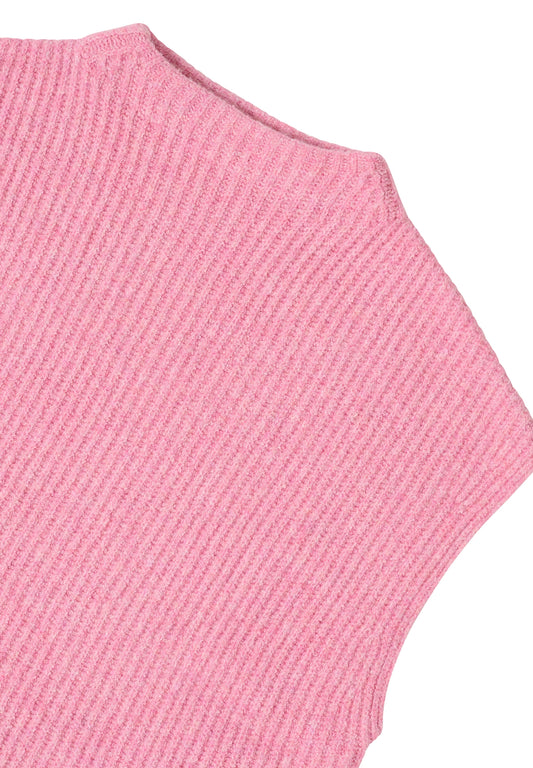 Pullunder mit Strickdetail dark blossom melange Bild 2