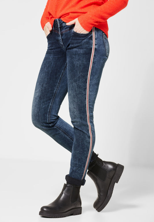 Scarlett Mat Mix Galon Dark blue wash Bild 2