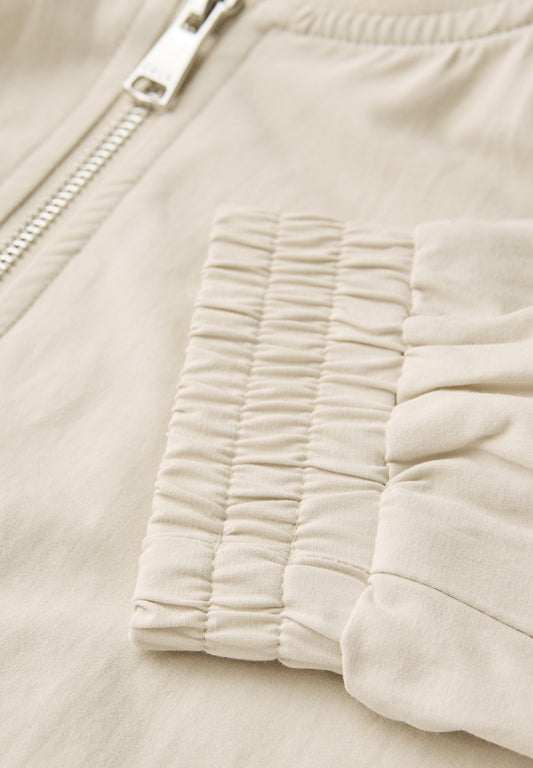 Short Summer stretch Blouson pearl beige Bild 2