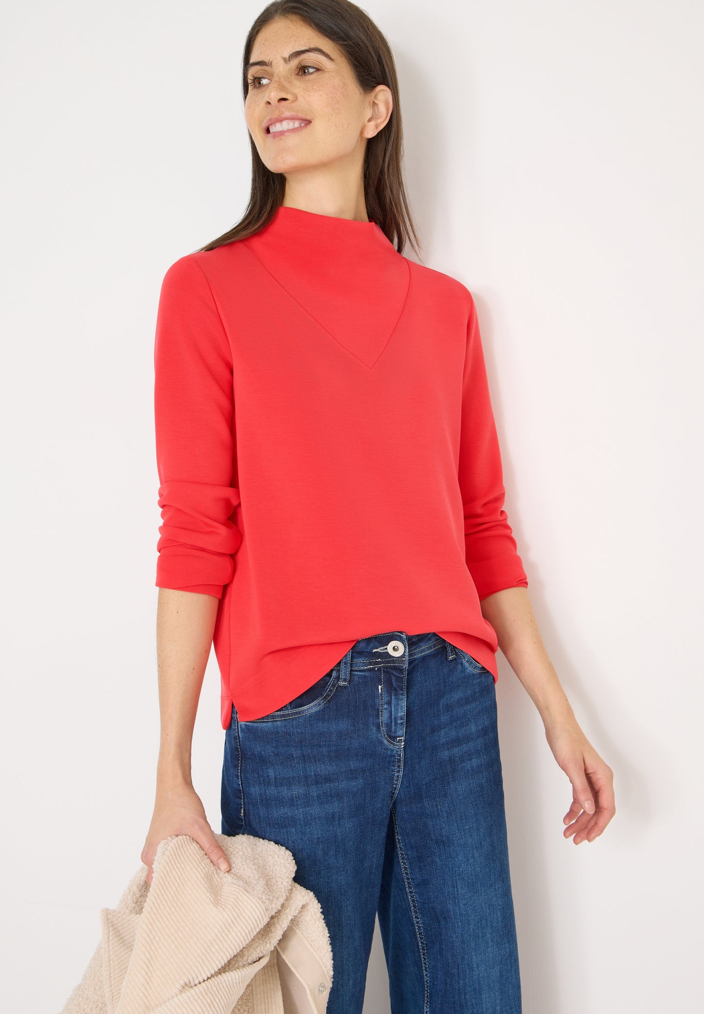 Soft Modal New Collar Style pumpkin orange Bild 7
