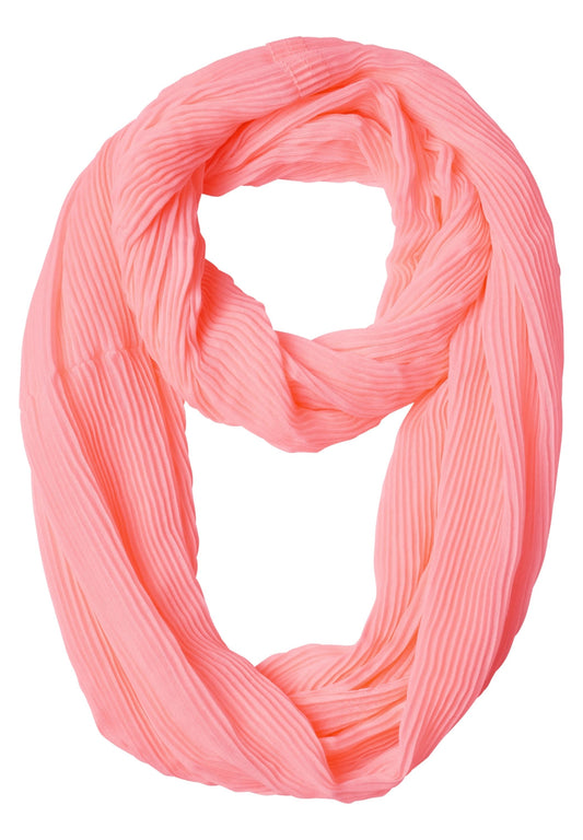 Softer Plissee Loop Tori neon apricot Bild 2