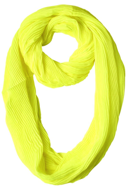 Softer Plissee Loop Tori neon lemon Bild 2