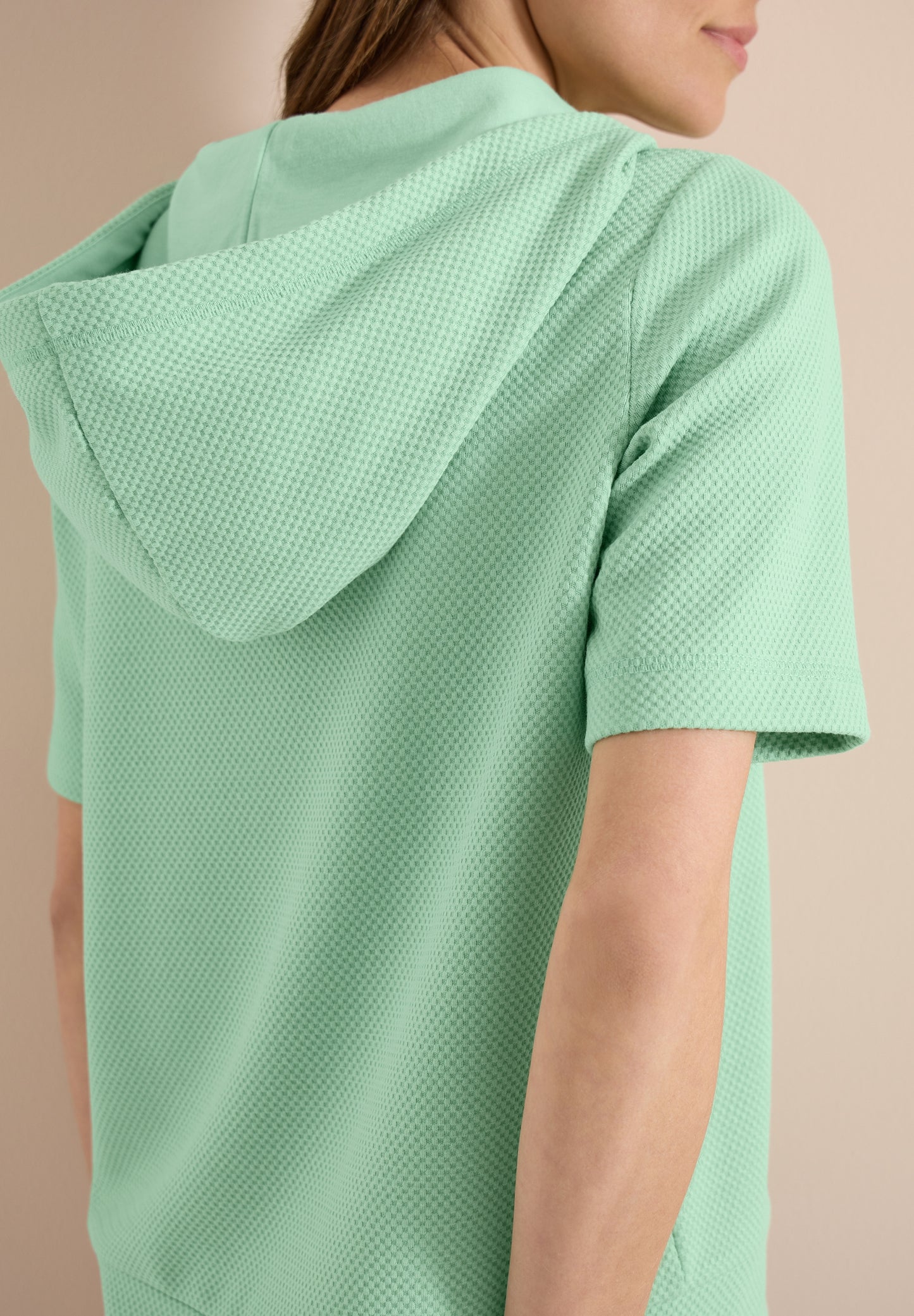 Structured Short Sleeve Sweats juicy lime Bild 7