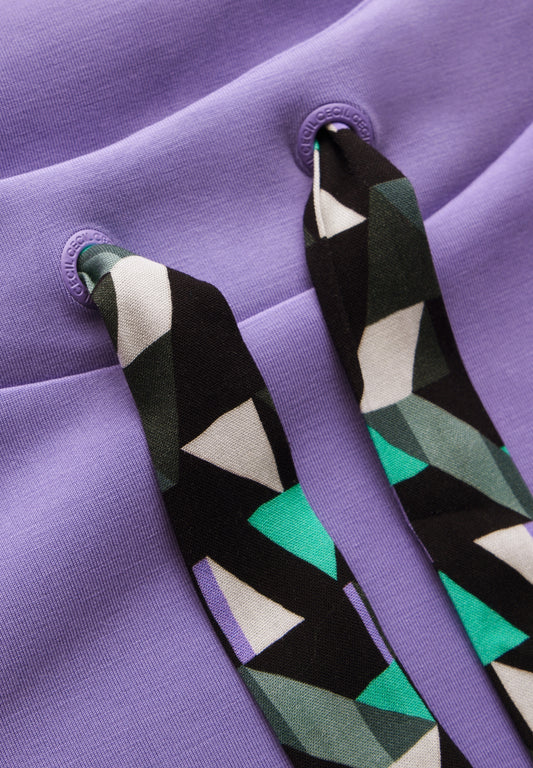 TOS Modal Sweatshirt w. Printe gentle lilac Bild 2