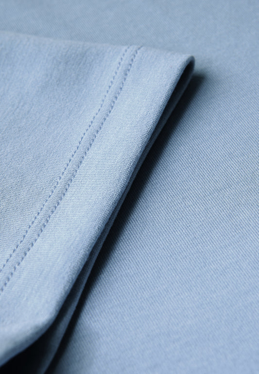 TOS Short Sleeve Sweatshirt mountain blue Bild 2