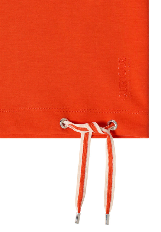 TOS Soft Touch T-Shirt cherry tomato orange Bild 2