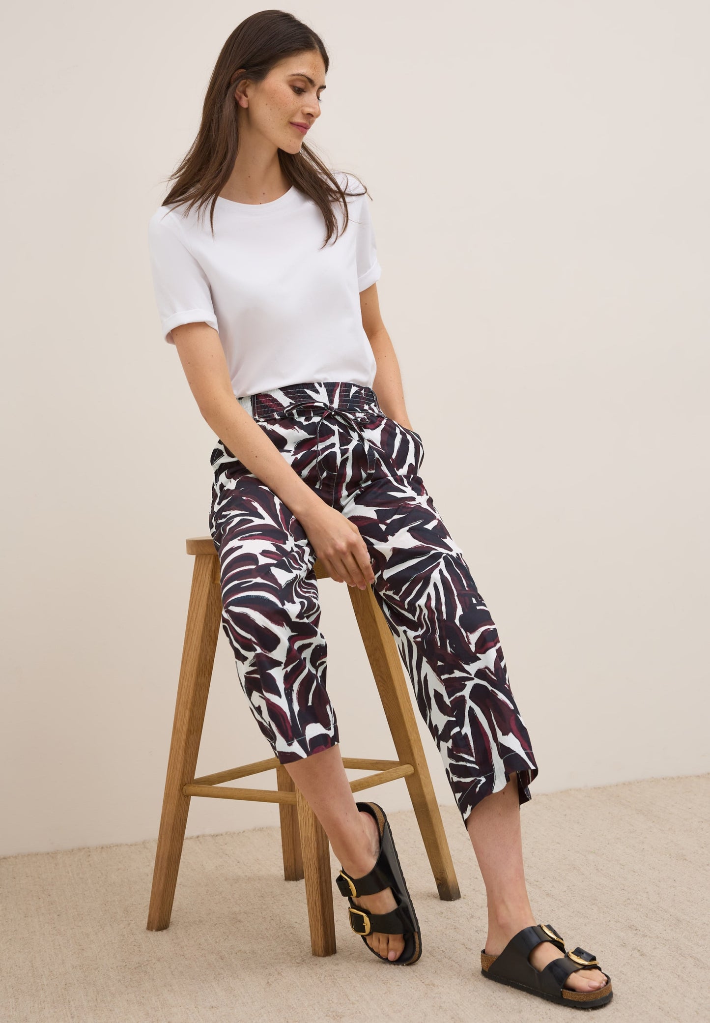 TOS Style Neele Light Cotton A mulberry red Bild 7