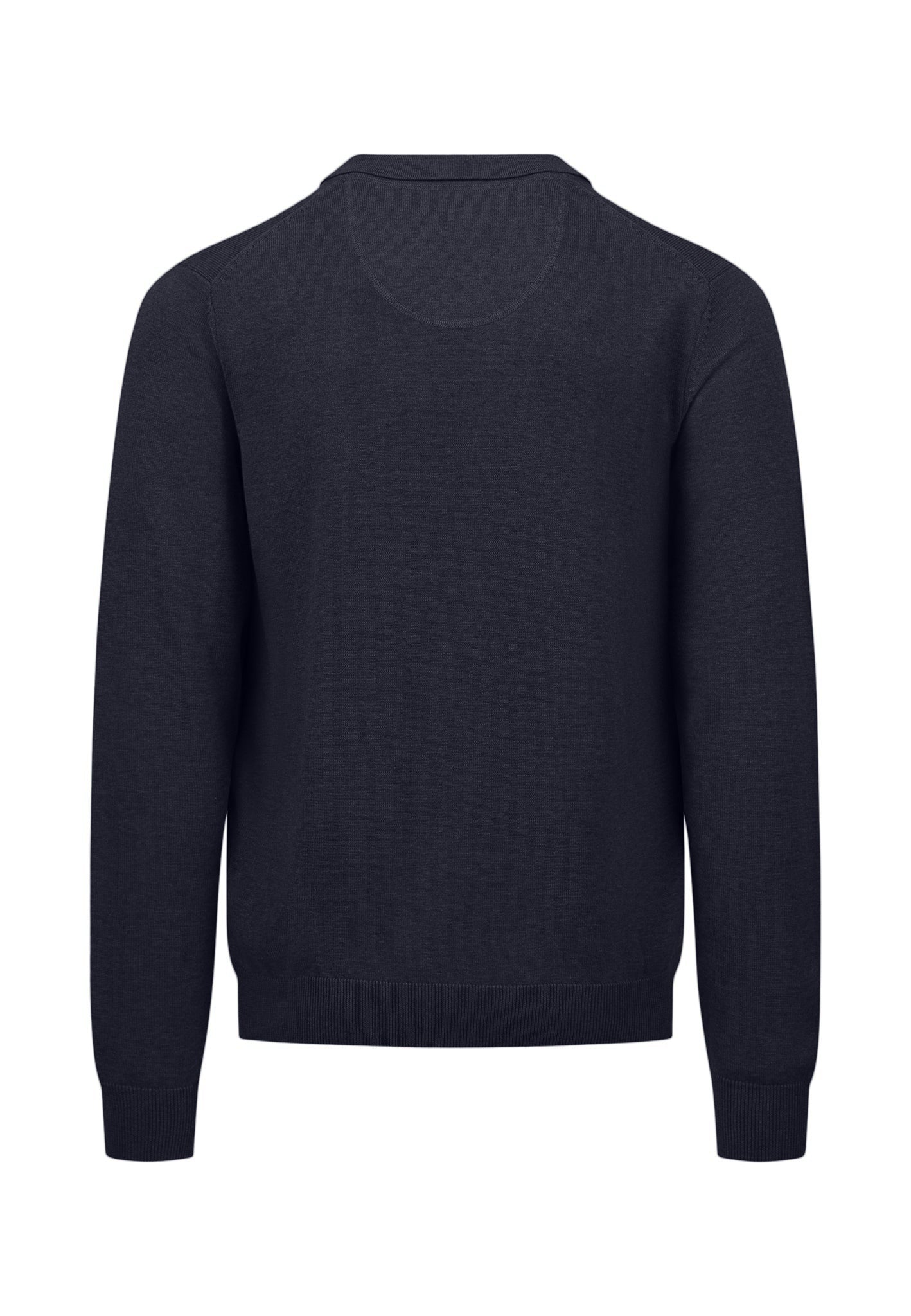 Polo, Longsleeve, Superfine navy Bild 2