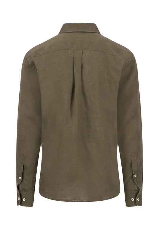 Premium Linen, B.D., 1/1 dark khaki Bild 2