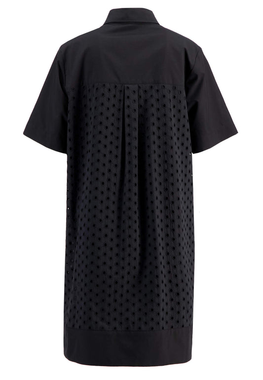 shirt dress embroidery anglaise BLACK Bild 2