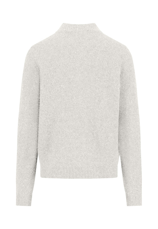 Zip Troyer, cable, Donegal*RWS winter white Bild 2