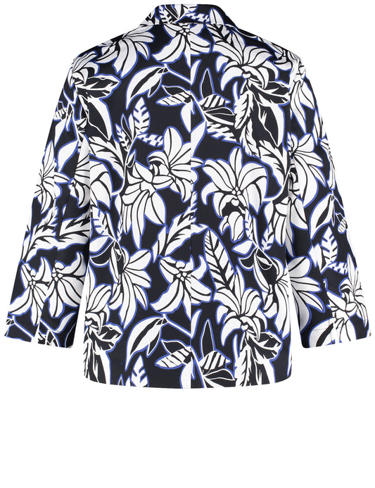 BLAZER 3/4 ARM BLACK/WHITE/BLUE Bild 2