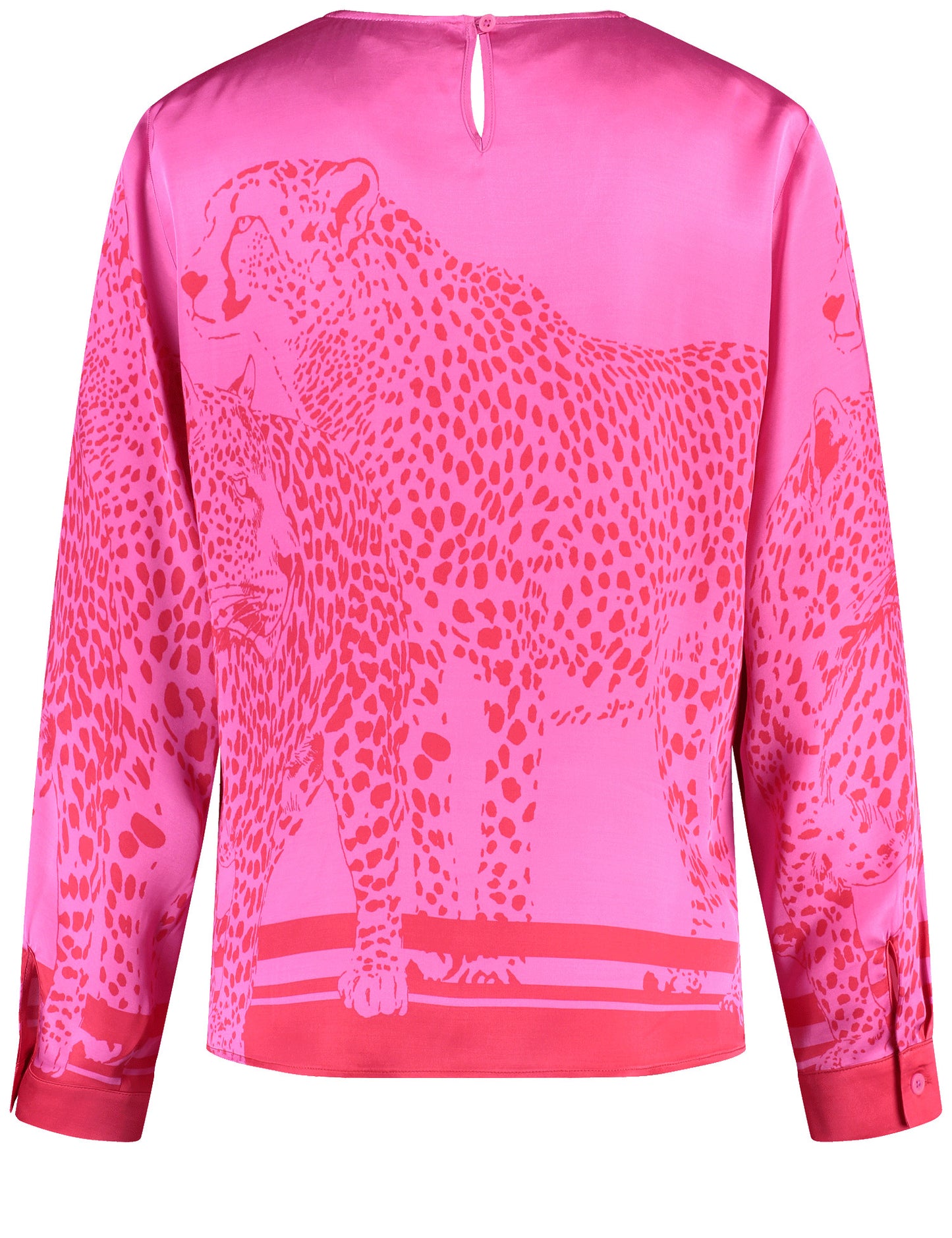 BLUSE 1/1 ARM PINK/BRIGHT RED LEOS Bild 2