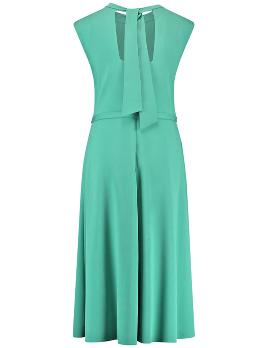 Fließendes Kleid mit Bindebändern MALACHITE Bild 2