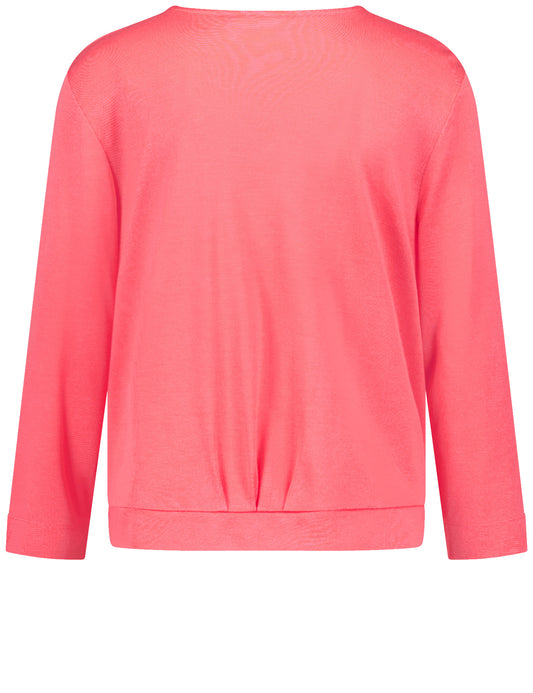 Offener Cardigan mit Faltendetail ROUGE Bild 2