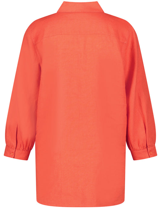 Longbluse aus Leinen TANGERINA Bild 2
