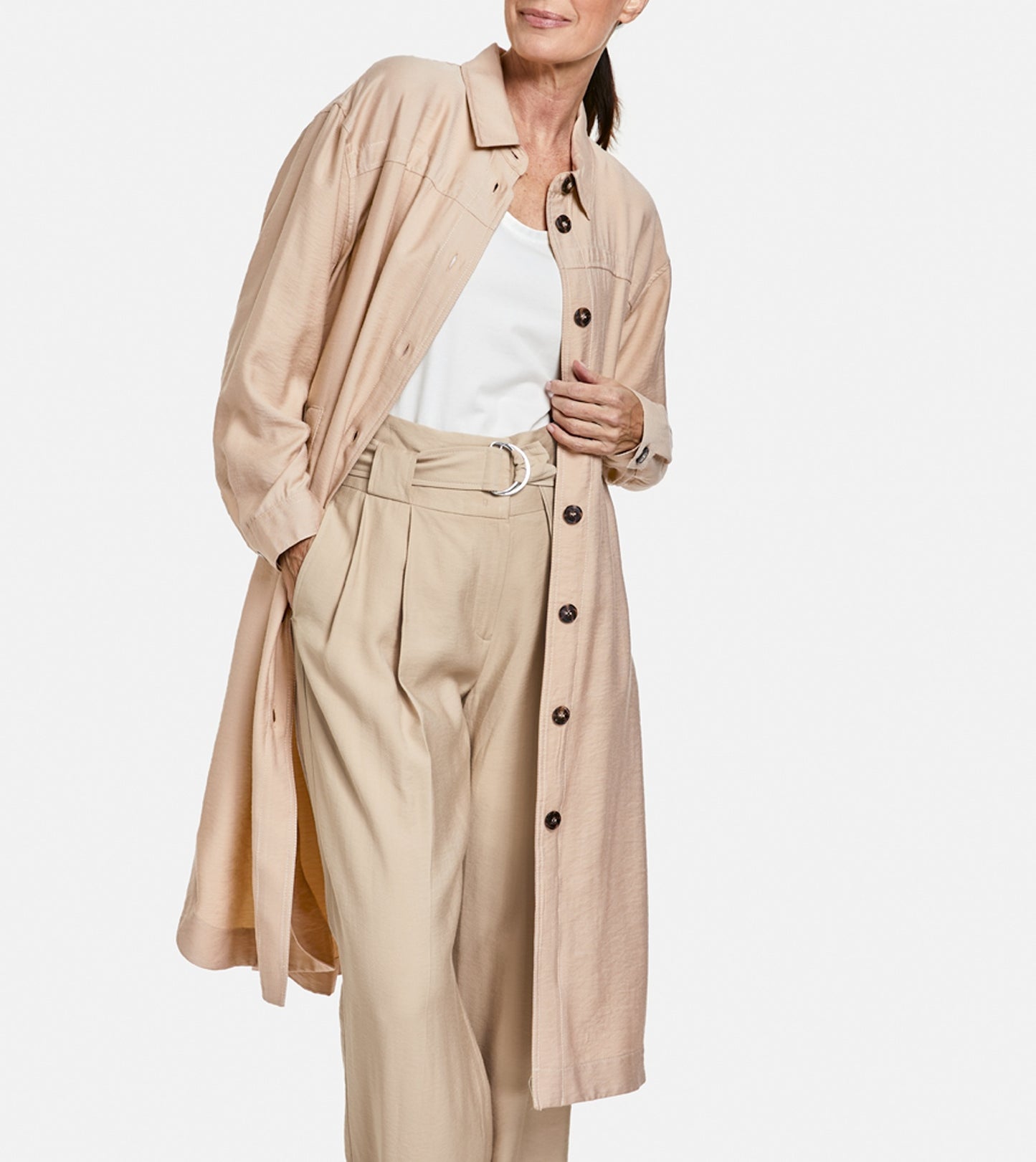 Luftiger Longblazer DESERT Bild 5