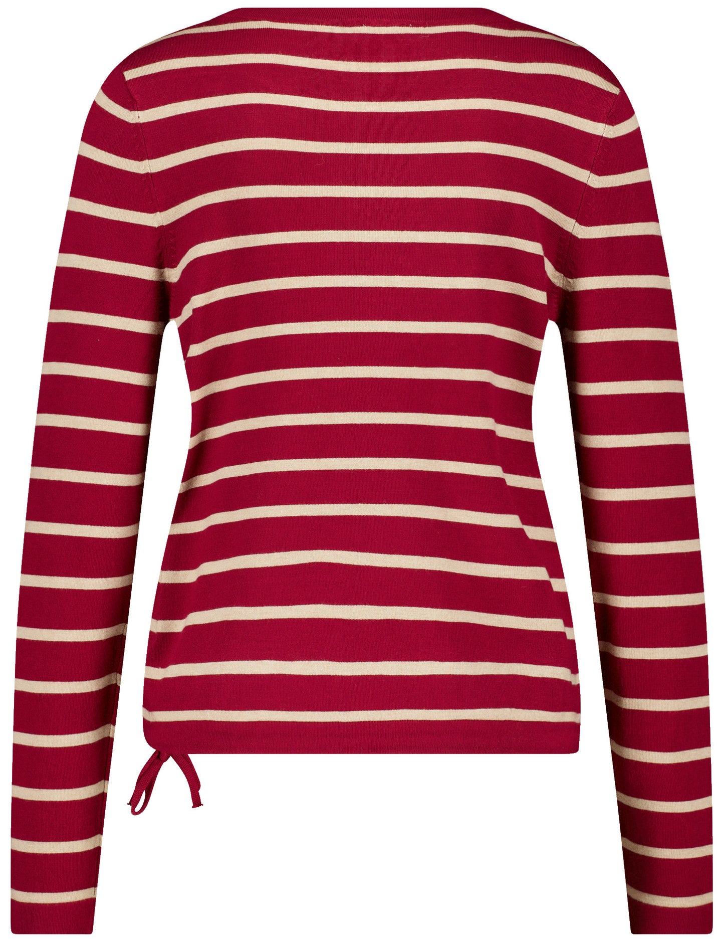 PULLOVER 1/1 ARM CHIANTI / OFFWHITESTRIPE Bild 2