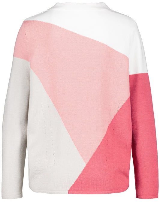 PULLOVER TURTLE SPICED CORAL/ DUSTY PINK/ ECRU Bild 2