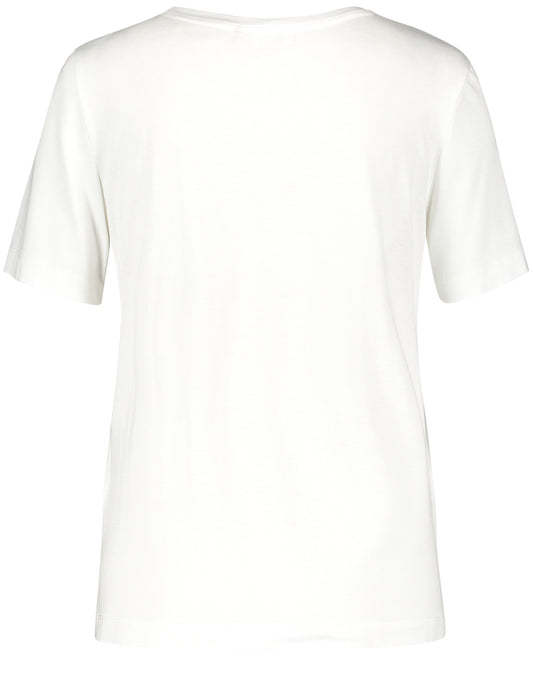 Shirt mit Blumenherz OFF-WHITE Bild 2