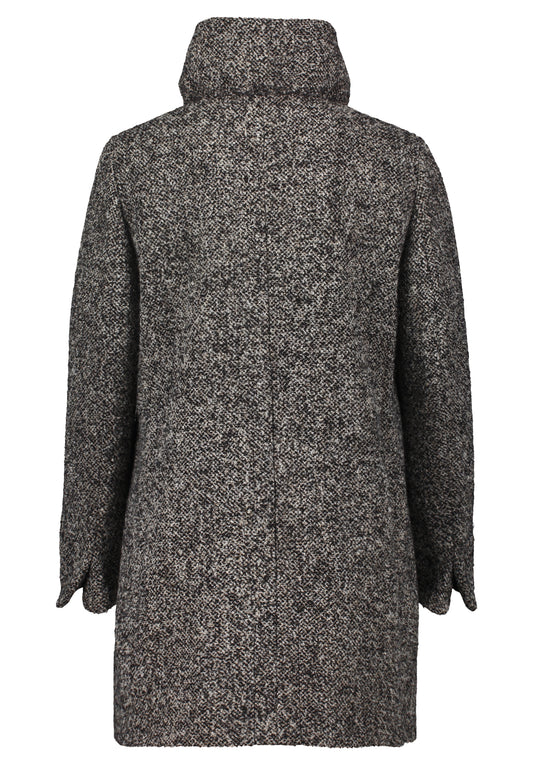 Jacke Wolle Taupe/Black Bild 2