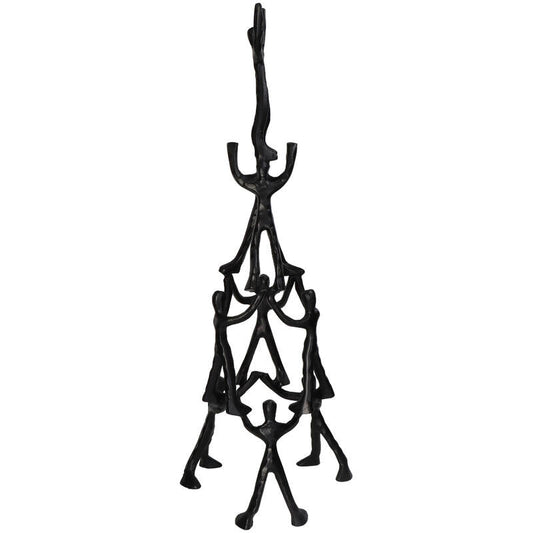 Ornament Figurine Aluminium Black Bild 2