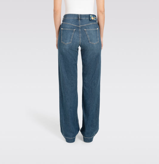 MAC JEANS - DREAM WIDE, DREAM Wonder light Denim Trousers MAC Ladie Bild 2