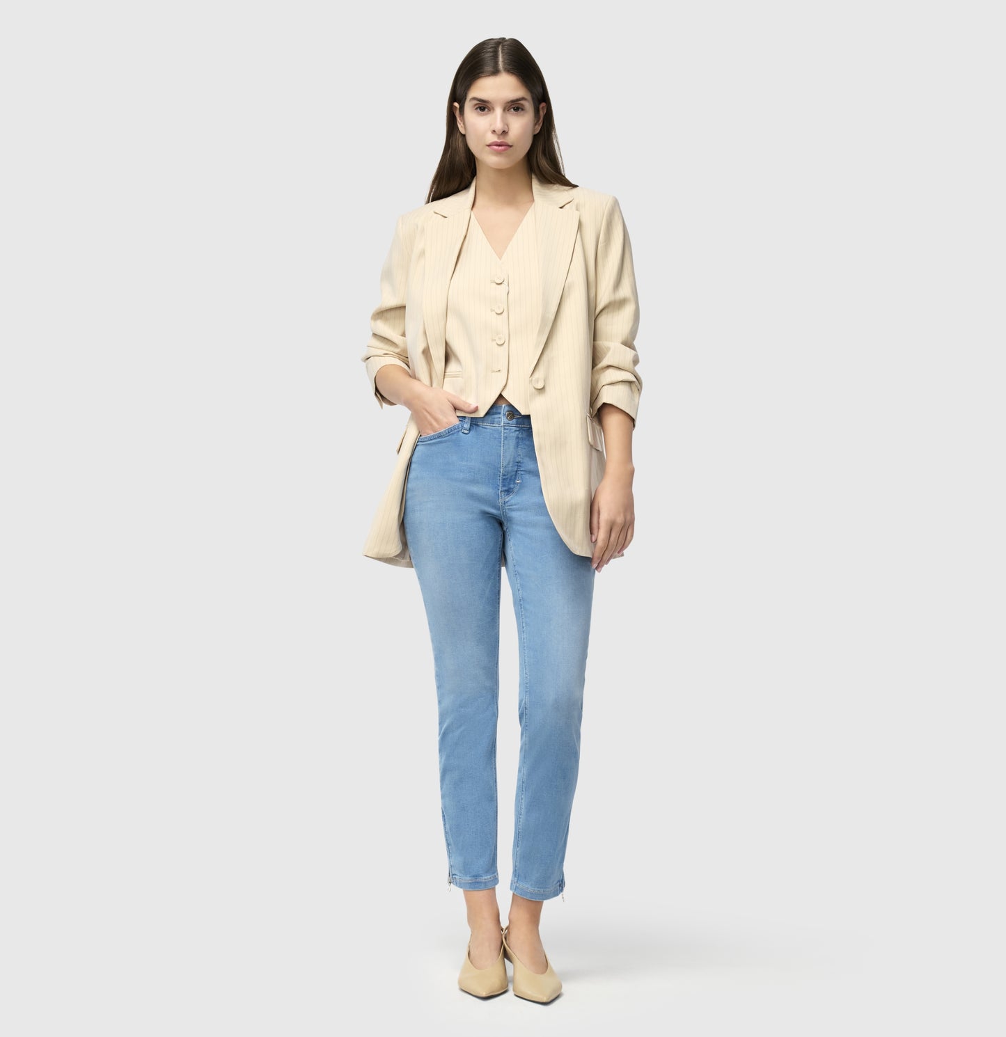 MAC JEANS - DREAM CHIC, Dream denim Trousers MAC Ladie Bild 11