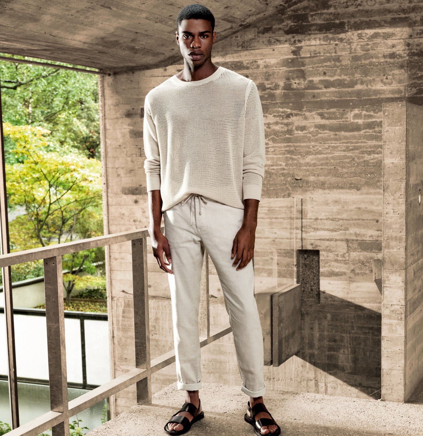 MAC JEANS - Lennox Sport, Linen Stretch Trousers MAC Men Bild 10