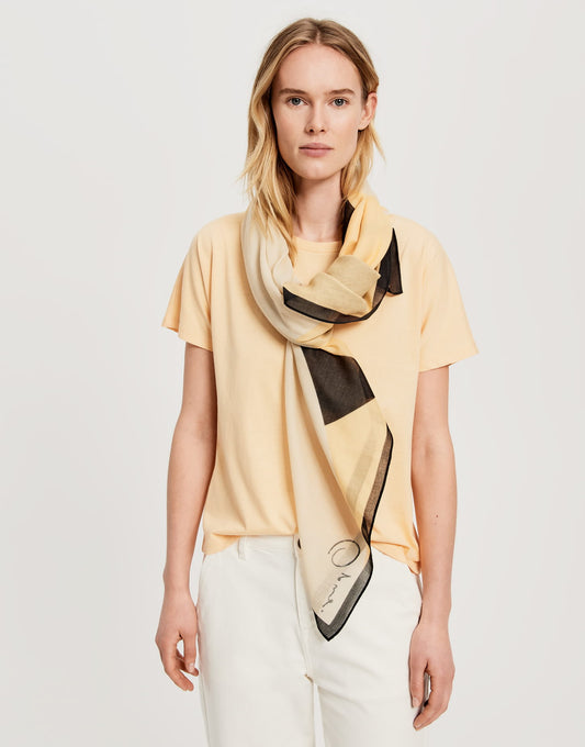 Alkeli scarf apricot Bild 2