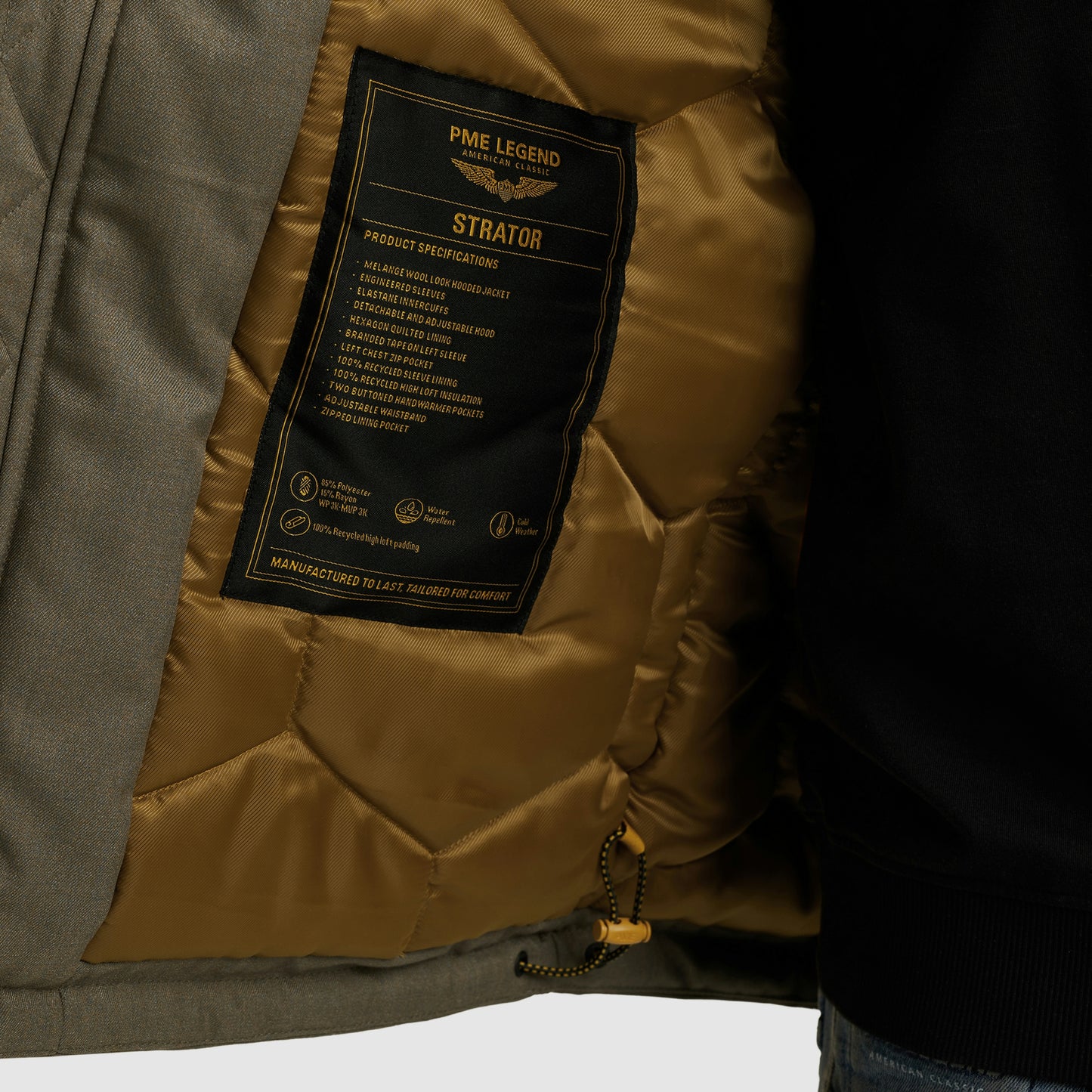 Semi long jacket STRATOR Melange T Seneca Rock Bild 11