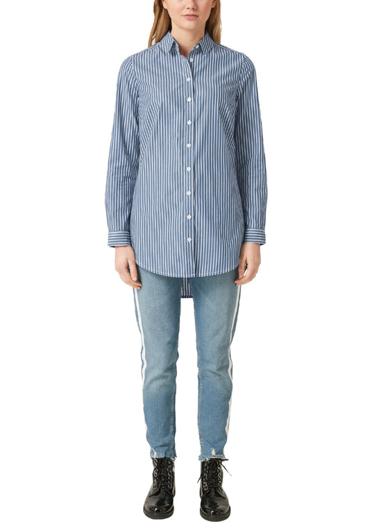 Bluse langarm BLUE Bild 2