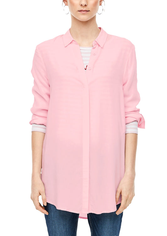 Bluse langarm LILAC/PINK Bild 2