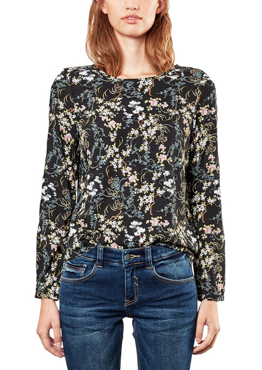 Bluse langarm GREY/BLACK Bild 2