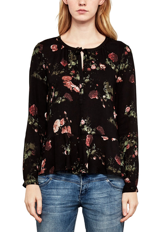 Bluse langarm GREY/BLACK Bild 2