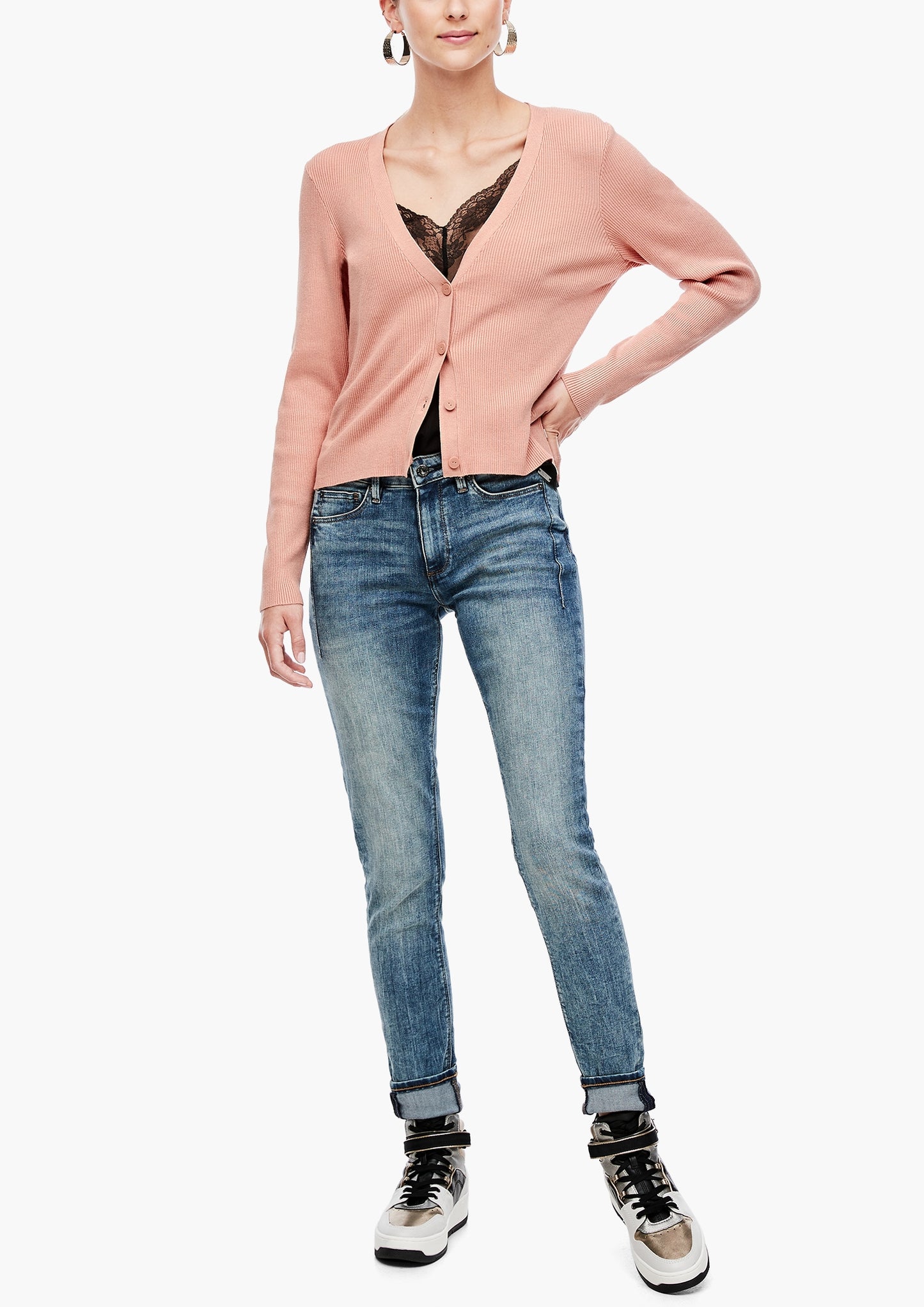 Jacke langarm vintage ro Bild 4