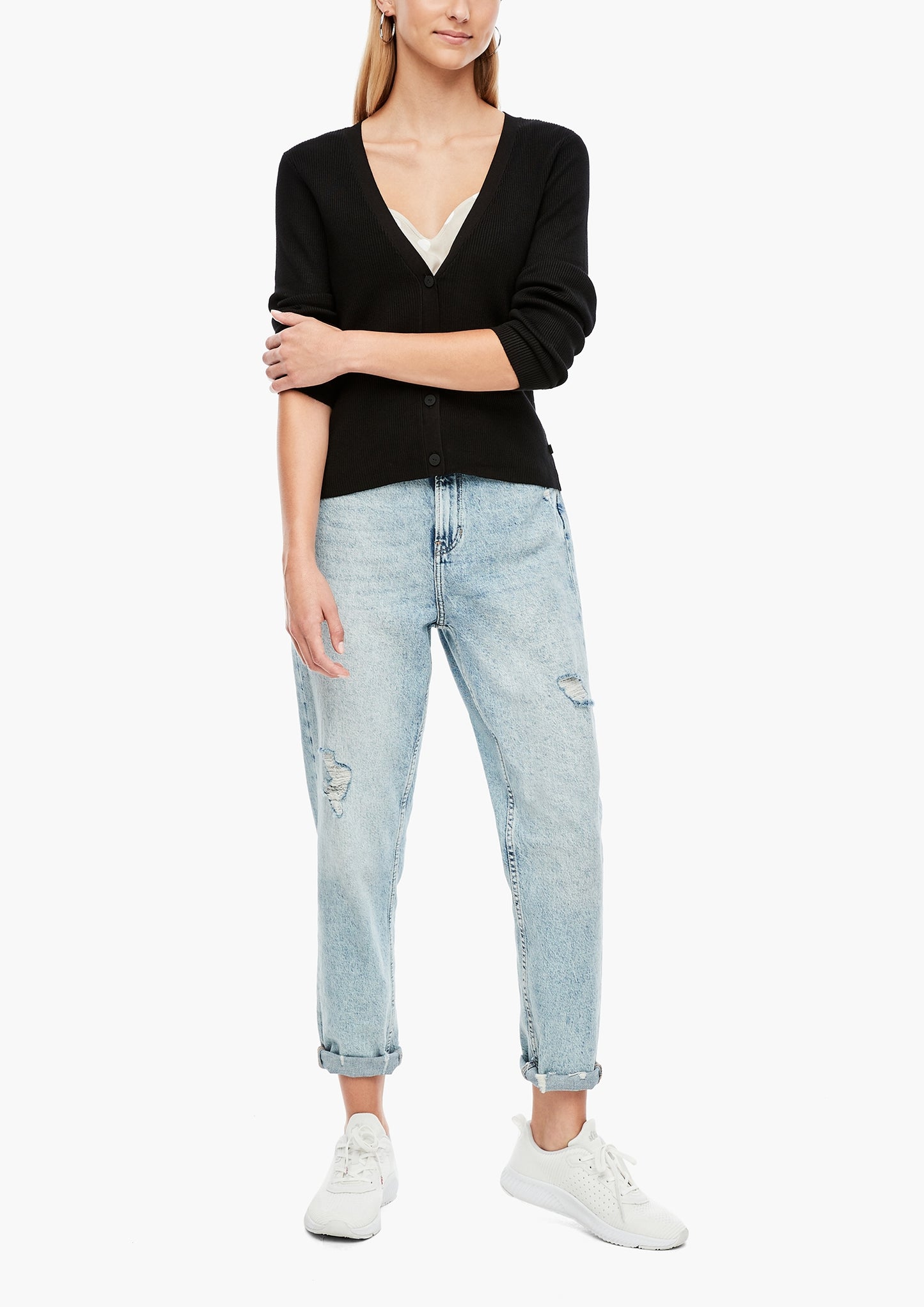 Jacke langarm GREY/BLACK Bild 4